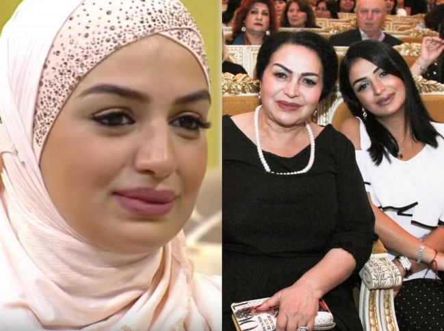Əməkdar artistin hicablı qızı başını açdı - Foto