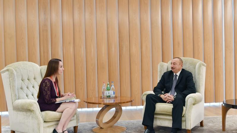 İlham Əliyev Parlamentlərarası İttifaqın prezidenti ilə görüşdü