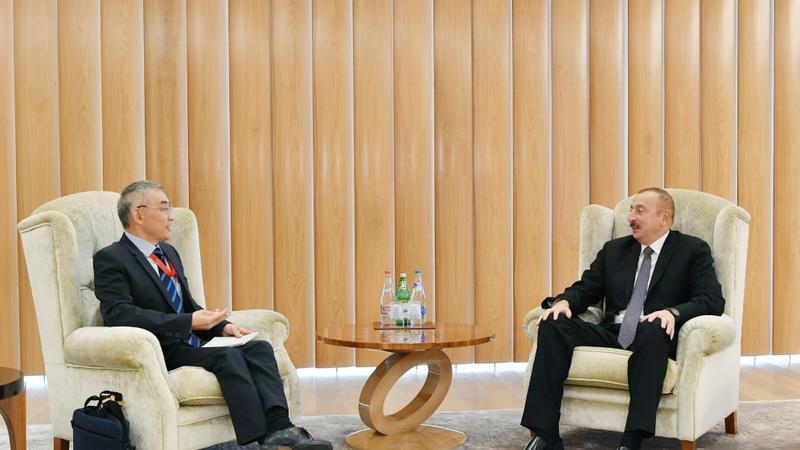 Prezident UNESCO-nun baş direktorunun müavini ilə görüşdü