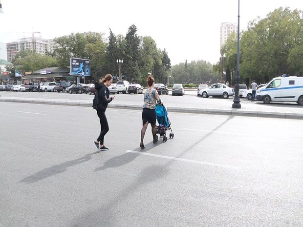 “Ölümə” gedən piyadalar - VİDEO