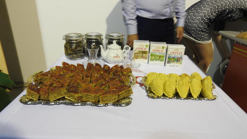 Ukrayna Prezidentinin xanımı Azərbaycan milli mətbəxini yüksək qiymətləndirib