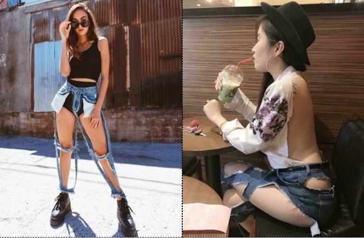 Küçəyə elə geyimdə çıxdılar ki... - Fotolar