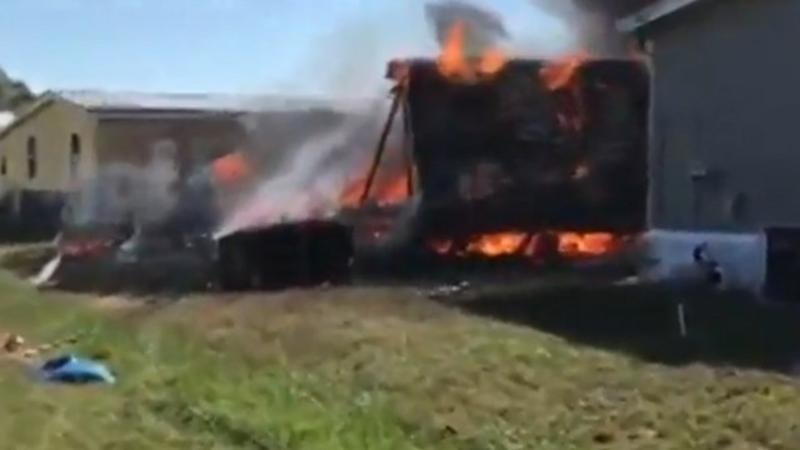 Vertolyot qəza: ölən və xəsarət alan var - VİDEO