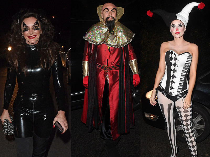 Şou ulduzları qorxu gecəsinə qatıldılar - FOTO