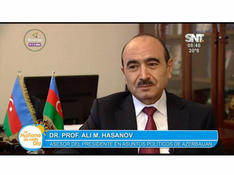 Paraqvayın SNT televiziya kanalı Azərbaycan haqqında reportaj yayımlayıb - FOTO