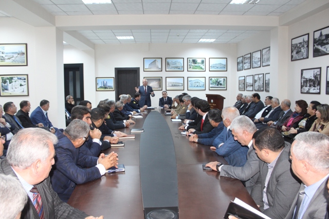 Nəsimi rayonunda rayon müşavirəsi keçirildi