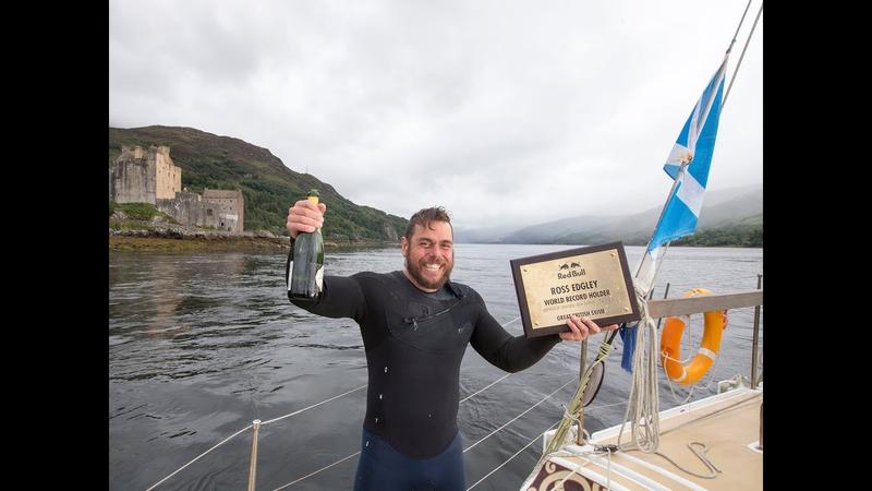 Britaniyalı “Ginnesin Rekordlar Kitabı”na düşdü: 500 bananla… - VİDEO