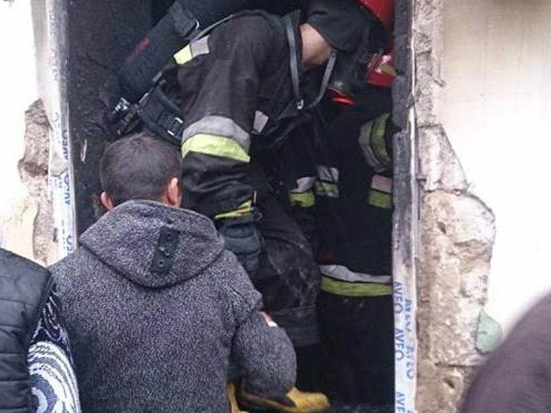 Bakıda bədbəxt hadisə: qadının evdən yanmış meyiti tapıldı - FOTO