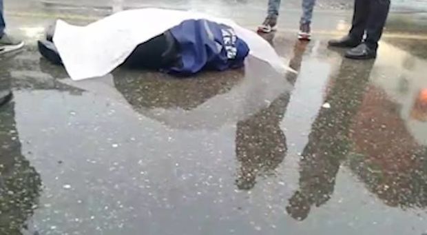 Daha bir süpürgəçini maşın vurub öldürdü - YENİLƏNİB + VİDEO