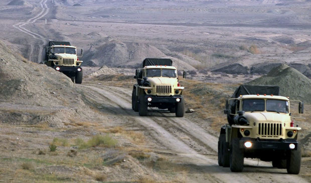 Naxçıvan qarnizonu həyəcan siqnalı ilə qaldırılıb - FOTO/VİDEO