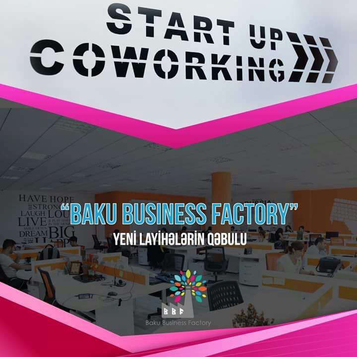 “Baku Business Factory” kovörker mərkəzi üçün layihələrin qəbulunu davam etdirir