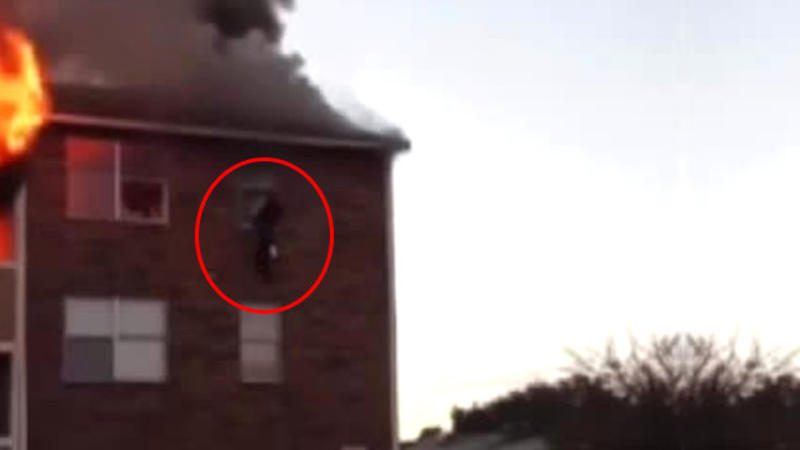 Ana körpəsini 3-cü mərtəbədən atdı - ANBAAN VİDEO