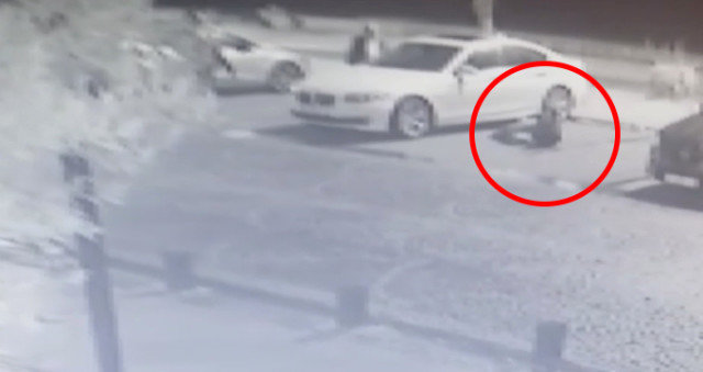 İş adamı silahlı hücumə məruz qaldı - Anbaan VİDEO