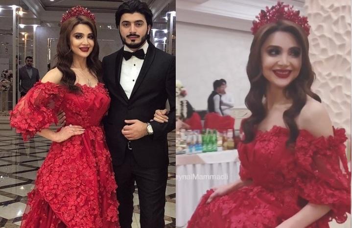 Murad və Ülviyyənin xına mərasimindən görüntülər - Video+Foto