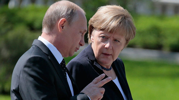 Putindən Merkelə Ukrayna xahişi