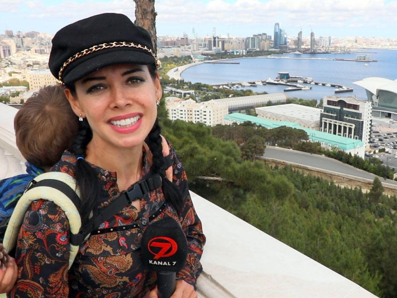 Dünyanı gəzən Bakıya gəldi - VİDEO