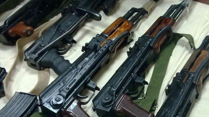 DİN və DTX əməkdaşları silah-sursat tapıblar - Goranboyda