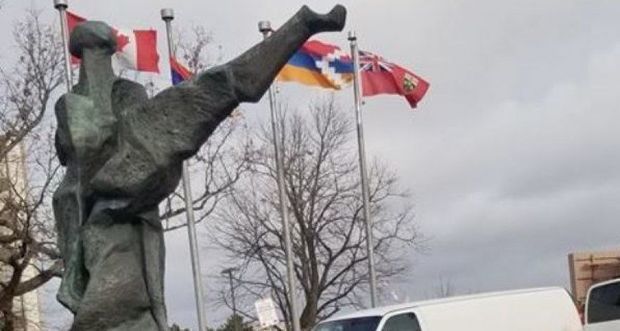 Ermənilərin Kanadada Azərbaycana qarşı təxribatı: Məsələyə XİN qarışdı - FOTO