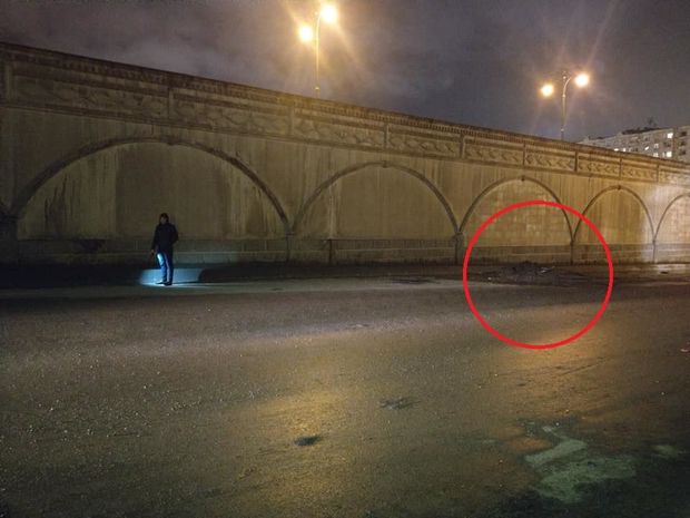 Bakıda gənclərin təhlükə xəbərdarlığı sürücülərə kömək oldu - FOTO