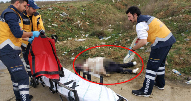 Keçmiş həyat yoldaşını uşağını küçədə qanına qəltan etdi: 