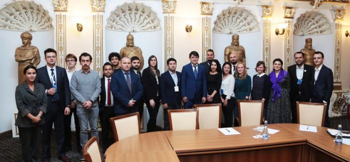 Diasporla İş üzrə Dövlət Komitəsində Avropa ölkələrinin gəncləri ilə görüş keçirilib