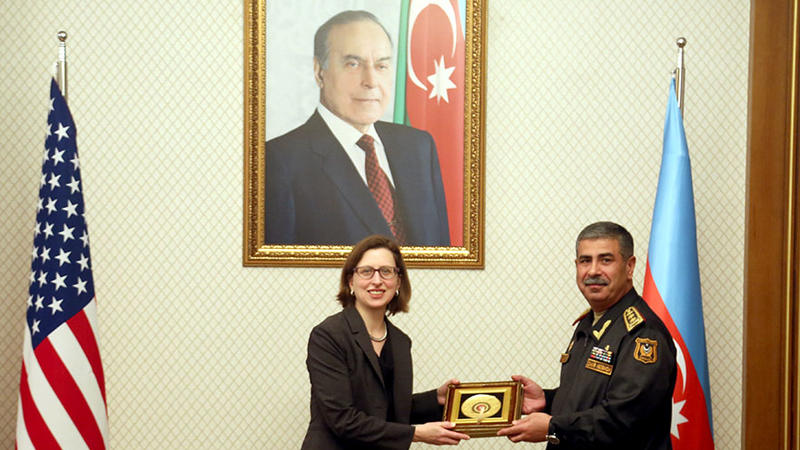 Zakir Həsənov: “Azərbaycan ABŞ-la hərbi əməkdaşlığı genişləndirəcək” - FOTO
