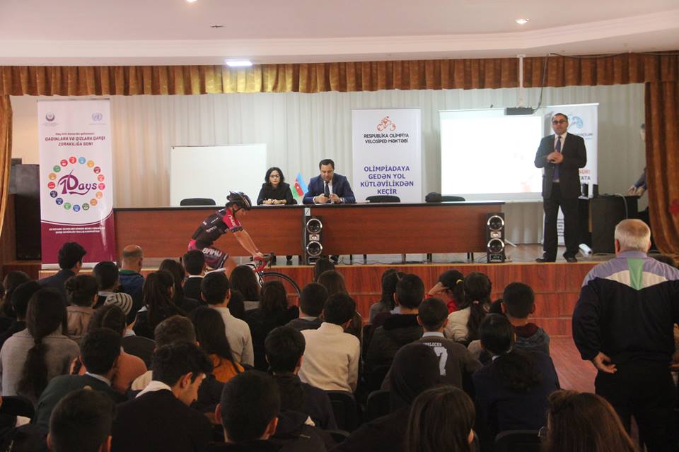 Lənkəranda “Velosiped idmanında gender bərabərliyi” mövzusunda tədbir