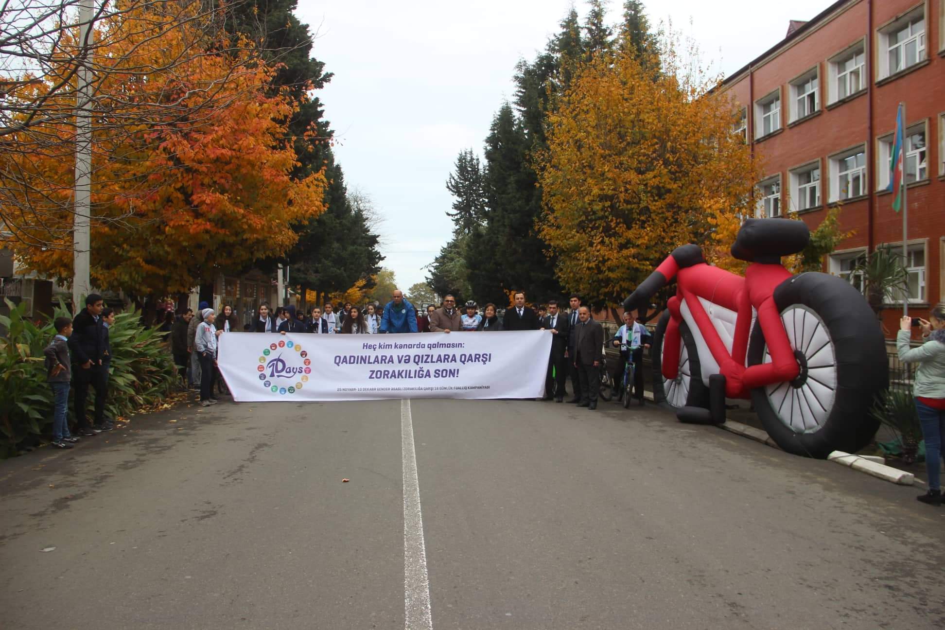 “Saglam həyata doğru: Velosiped idmanında gender bərabərliyi”- mövzusu Lənkəranda davam edir