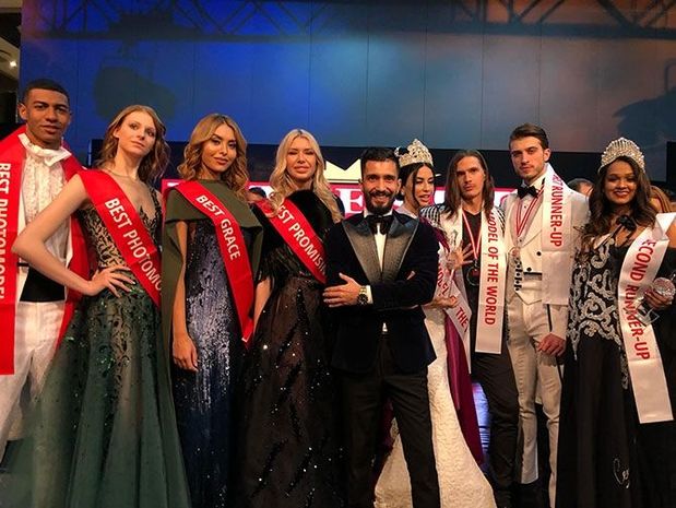 Azərbaycanlı kişi model dünya ikincisi oldu - FOTO