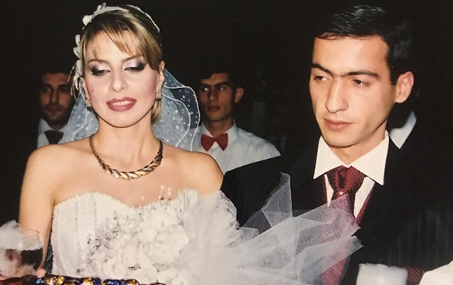 Lamiyə toy fotolarını yaydı