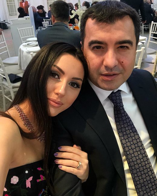 Safura Əliyeva həyat yoldaşı ilə toyda - FOTO