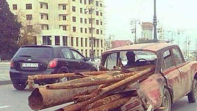 Bakıda ölüm saçan avtomobillər – FOTOLAR