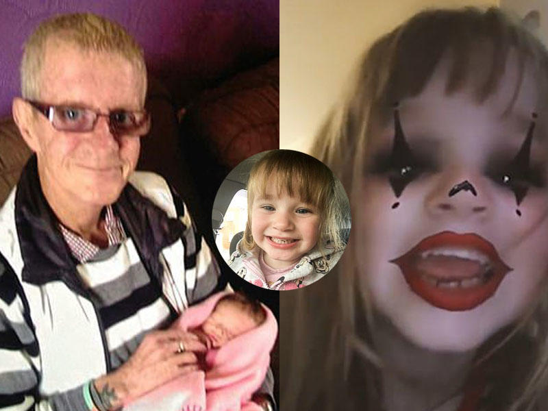 Şok kadrlar: Babanın ruhu 3 yaşlı nəvə ilə danışdı - VİDEO - FOTO