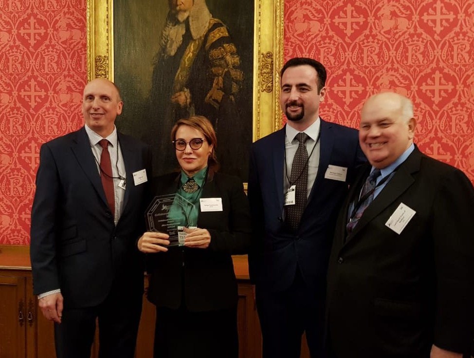 SOCAR-ın vitse-prezidenti beynəlxalq mükafata layiq görülüb - FOTO