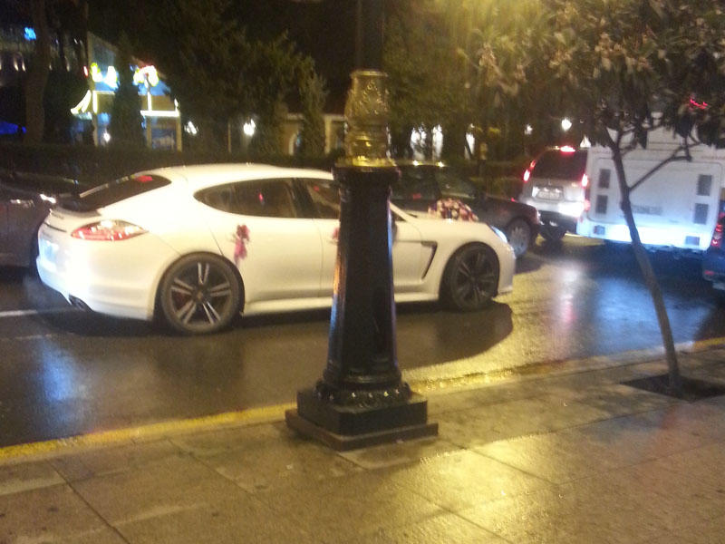 Bakıda bəy-gəlin TIXACDA QALDI - TOYa gecikdilər - FOTO