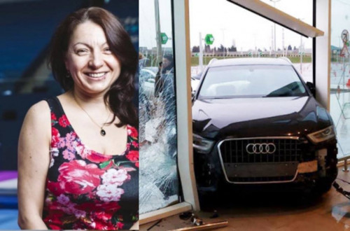 “Audi” ilə “Bravo”ya girən xanım sürücü kimdir? - FOTOLAR