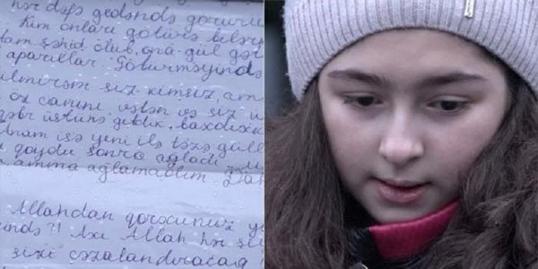 Aprel şəhidinin qızından oğruya məktub (VİDEO)