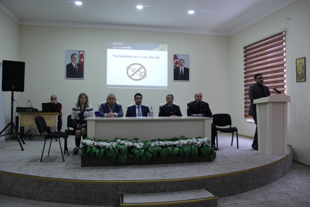 Nəsimi rayon məktəblərində “Narkomaniyaya YOX deyirik”  mövzusunda silsilə tədbirlər keçirilir