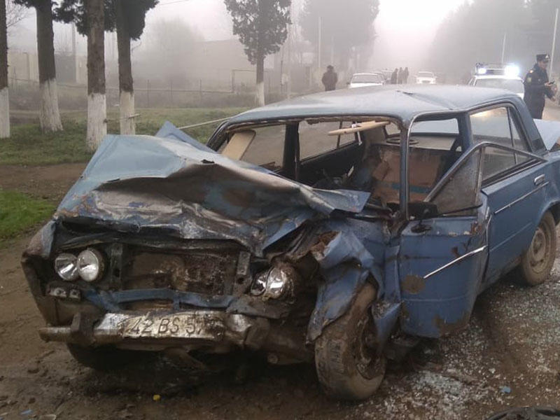 Lənkəranda ağır qəza: sürücülərdən biri öldü, digəri yaralandı - YENİLƏNİB - FOTO