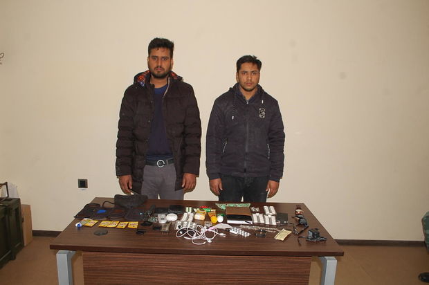 Dövlət sərhədini pozan əcnəbilər ələ keçdi - FOTO