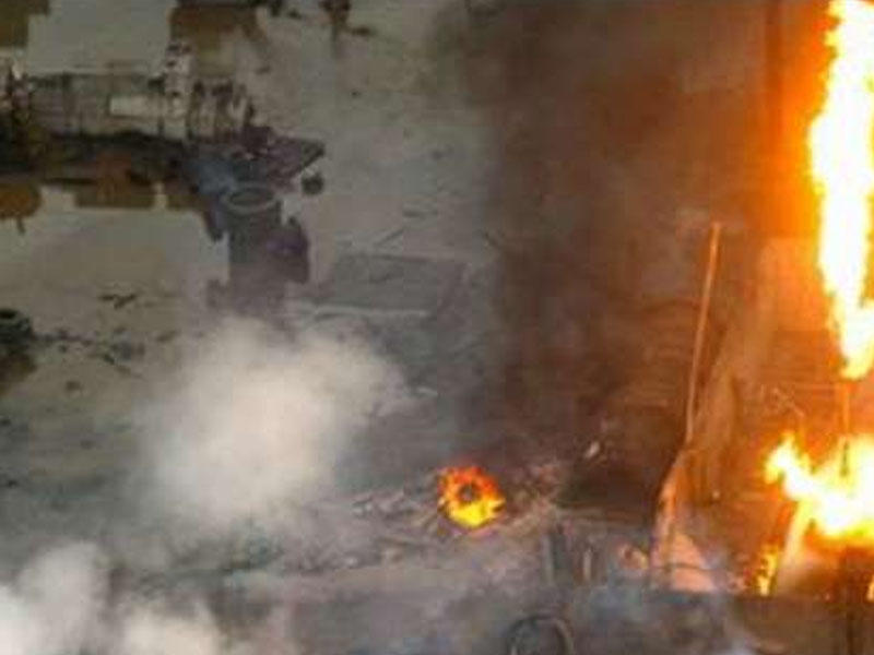 SON DƏQIQƏ: PARTLAYIŞ: xəsarət alanlar var