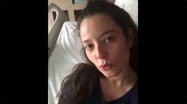 ŞOK! Məşhur aktrisa donuz qripinə tutulub? - FOTO
