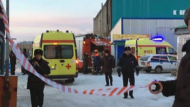 Xabarovsk sakini ofisə qumbara atdı