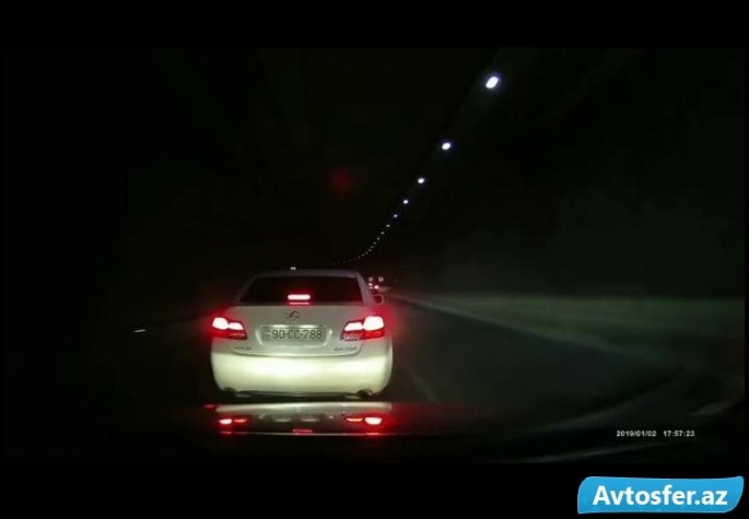 Bakıda həm “avtoş”, həm də yolkəsən qoçu peyda olub – 90 CC 788 - VİDEO