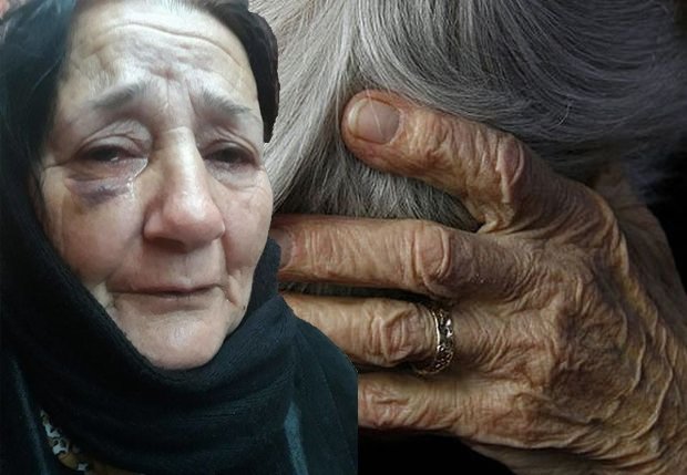 Bakıda Yeni il gecəsi gəlini tərəfindən döyülən qayınana danışdı - FOTO