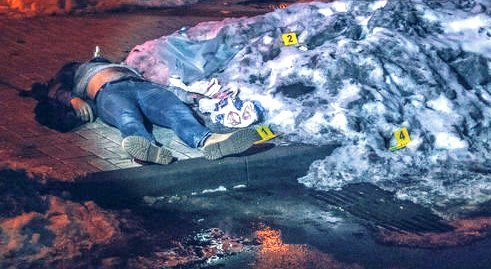 Ukraynada prezidentin mühafizəçisi arvadı və uşağının gözü qarşısında belə can verdi — VİDEO