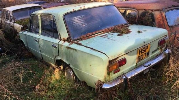 Britaniyada sovet maşınlarının “qəbiristanlığı” aşkarlandı