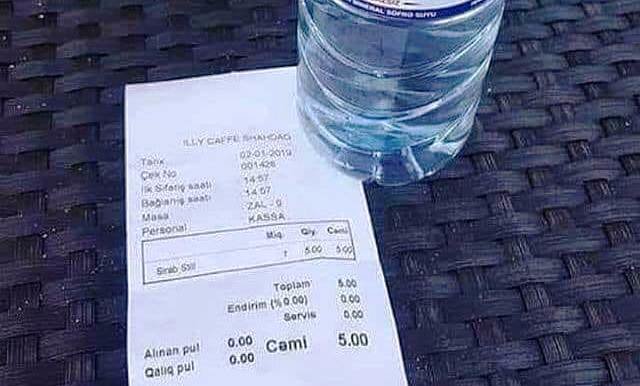 30 qəpiklik su Şahdağda şok qiymətə satılır - FOTO