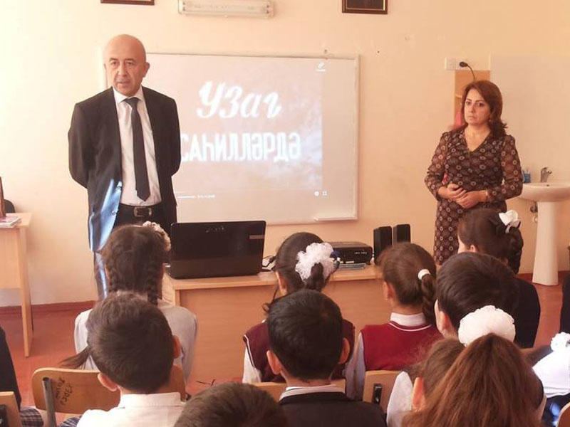 Bakıda məktəb direktoru ürəyi yatdı - FOTO