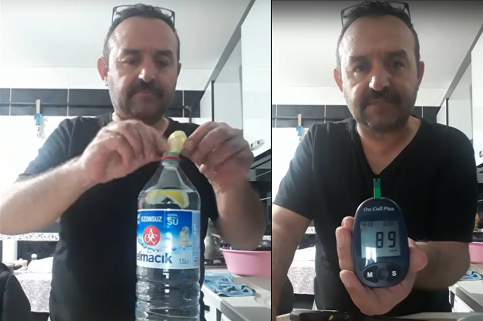 Şəkər xəstəliyinə bir reseptlə qalib gəlib – Türkiyəli kişinin rekord qıran resepti - VİDEO